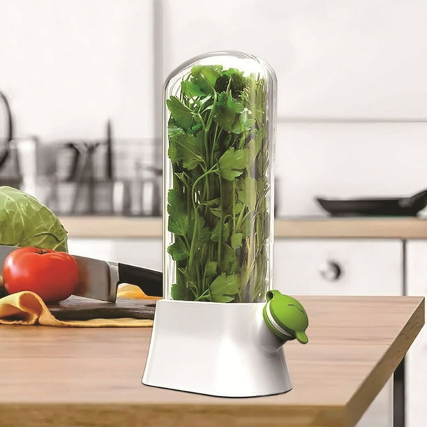 Freezing fresh herbs